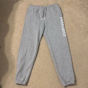 Champion Woman’s Grey Sweatpants